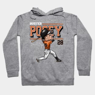 Buster Posey San Francisco Cartoon Hoodie